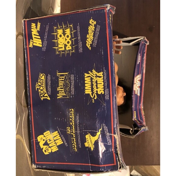 WWF Jake The Snake Roberts Star Toys Wrestling Superstar Figure Toy Vintage 15" - Picture 10 of 14